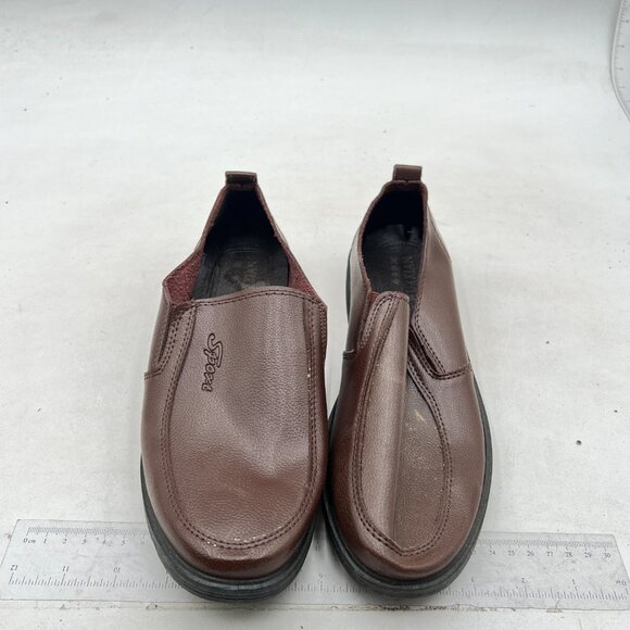 Brown Men\'s Comfortable Dress Loafers Slip On Formal Business Work Shoes main image 5